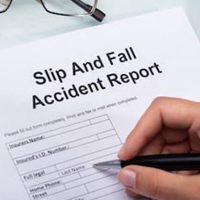 SLIP AND FALL ACCIDENT